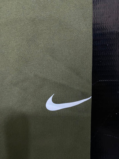 NIKE |XS| WAIST 22| A39| OLIVE GREEN HIGH-WAISTED DRI-FIT PERFORMANCE LEGGINGS