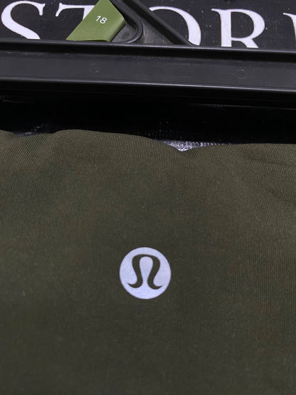 LULULEMON |S| WAIST 26| OLIVE GREEN HIGH-WAISTED UTILITY ACTIVE LEGGINGS