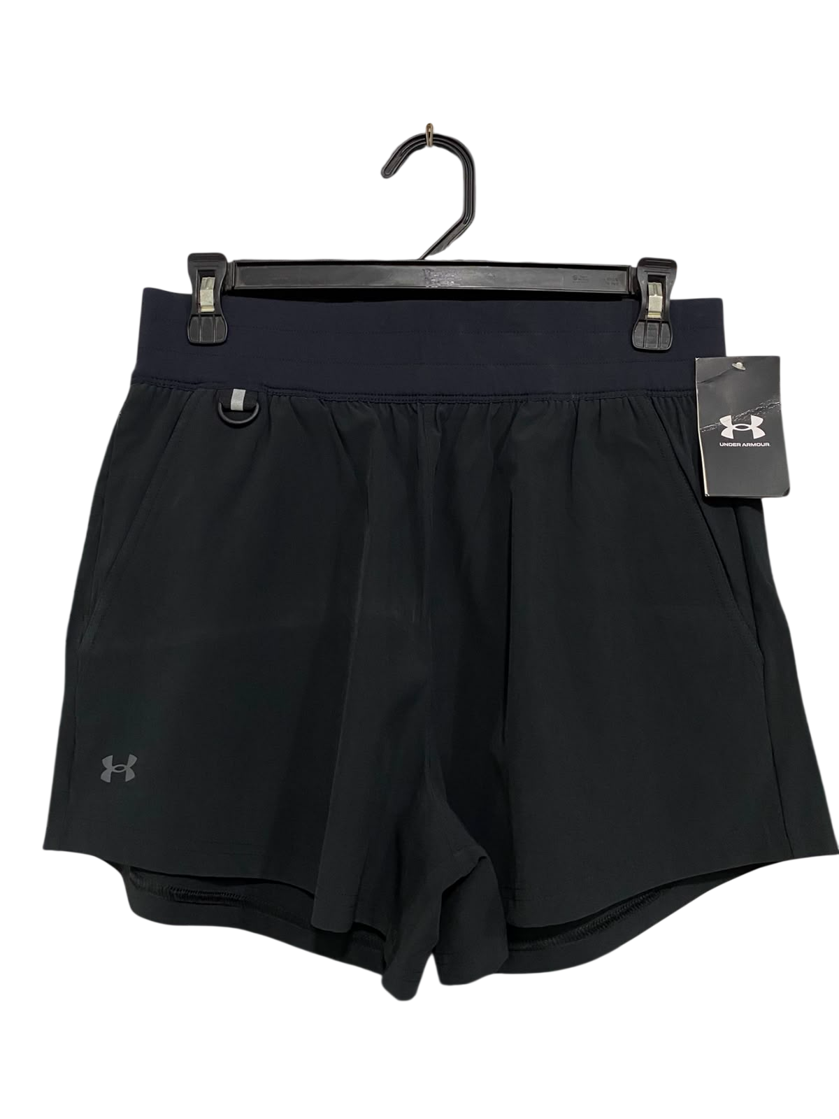 UNDER ARMOUR |S| WAIST 28| A40| BLACK PERFORMANCE UTILITY RUNNING SHORTS
