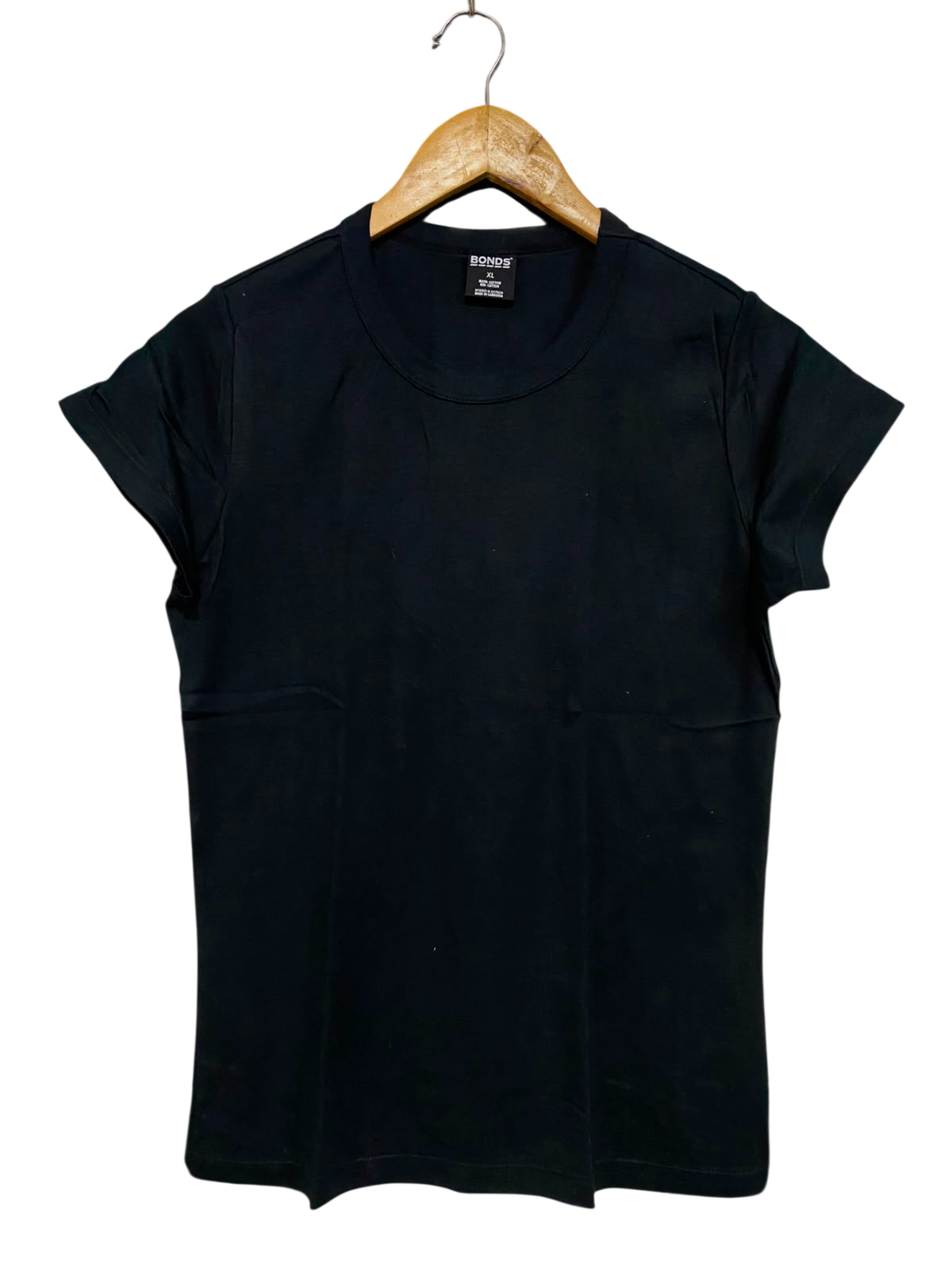 BONDS |XL| BUST 17| A40| BLACK MINIMALIST UTILITY T-SHIRT