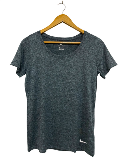 NIKE |M| BUST 18| A40| GREY HEATHERED DRI-FIT PERFORMANCE UTILITY T-SHIRT