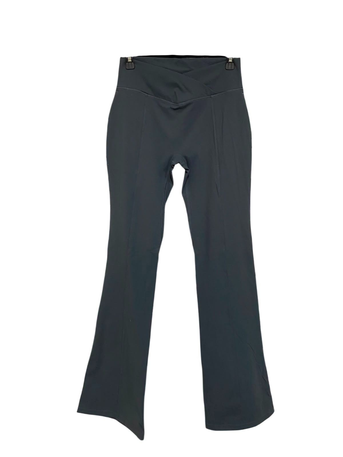 BLOCH |M| WAIST 26| A40| GREY CROSS-OVER WAIST FLARED PERFORMANCE UTILITY TROUSERS