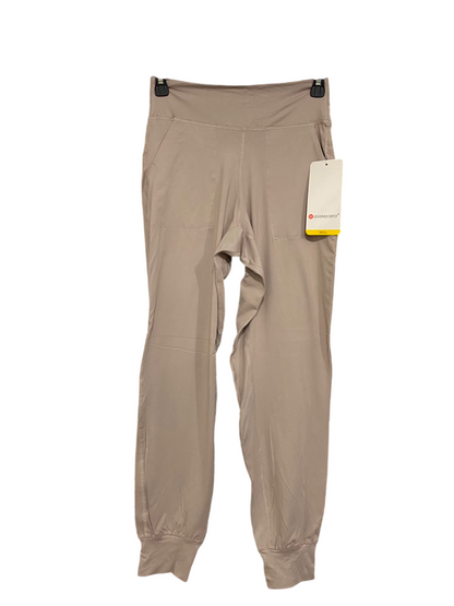 LEGGINGS DEPOT |S| WAIST 24| A40| BEIGE UTILITY JOGGER TROUSERS