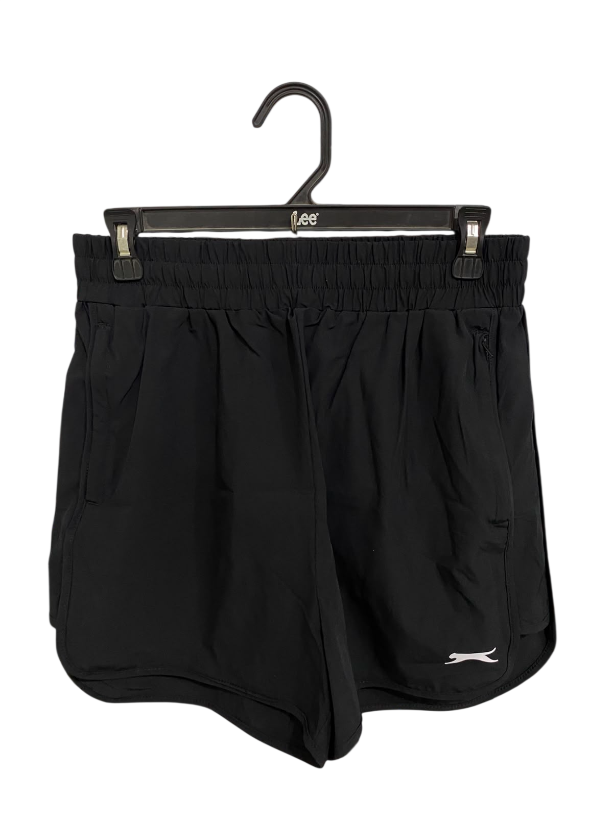 SLAZENGER |M| WAIST 28| A40| BLACK ATHLETIC UTILITY SHORTS