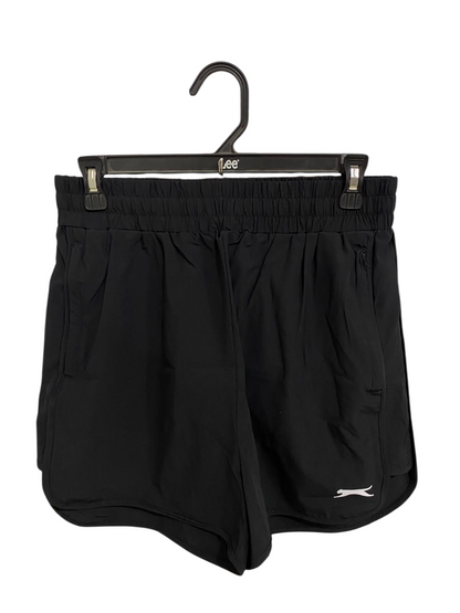 SLAZENGER |M| WAIST 28| A40| BLACK ATHLETIC UTILITY SHORTS