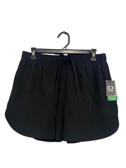 CIRCUIT |L| WAIST 30| A40| BLACK ATHLETIC DRAWSTRING UTILITY SHORTS