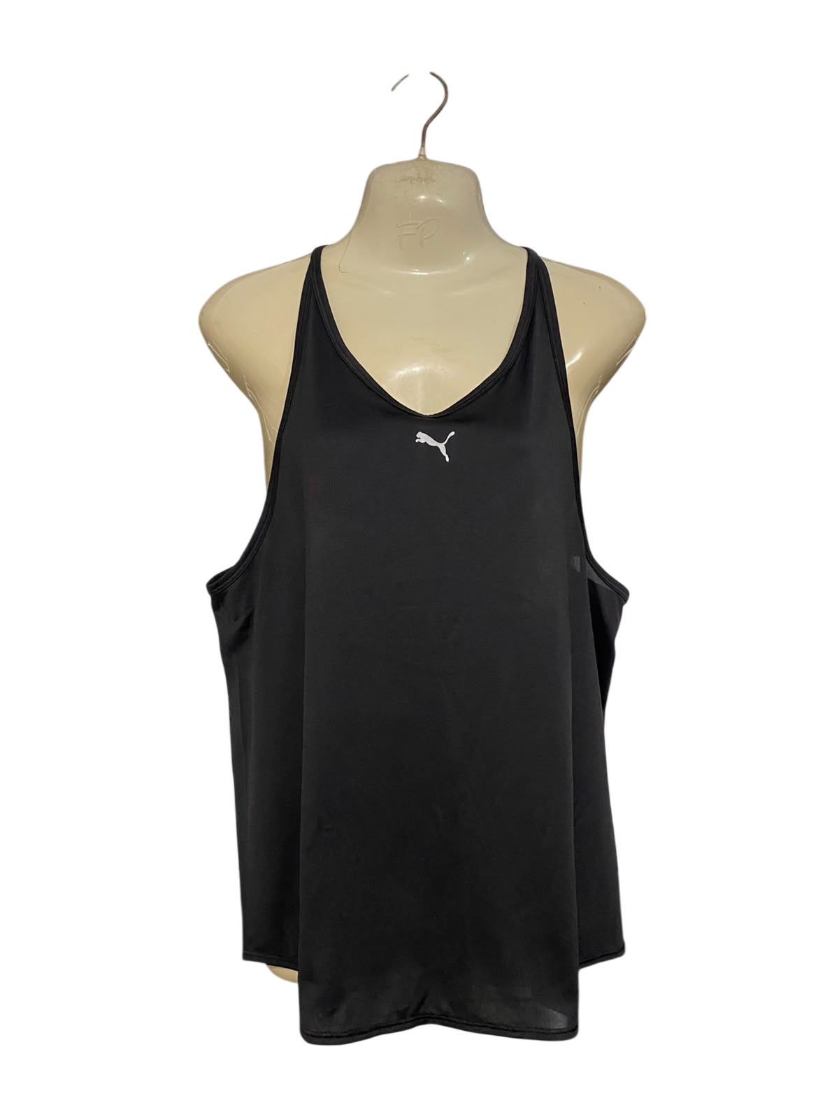 PUMA |M| BUST 16| A40| BLACK ATHLETIC RACERBACK TANK TOP