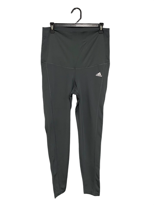 ADIDAS |L| WAIST 30| A40| GREY HIGH-WAISTED PERFORMANCE LEGGINGS