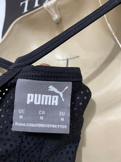 PUMA |M| BUST 16| A40| BLACK ATHLETIC RACERBACK TANK TOP
