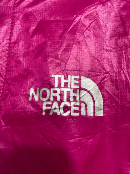 THE NORTH FACE |L| BUST 18| A39| MAGENTA AND BLACK HYBRID UTILITY JACKET