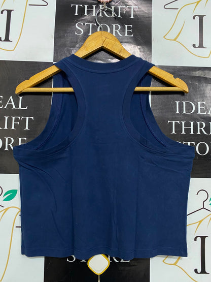 NIKE |S| BUST 17| A39| DRI-FIT "CALIFORNIA" NAVY ATHLETIC UTILITY CROP TANK