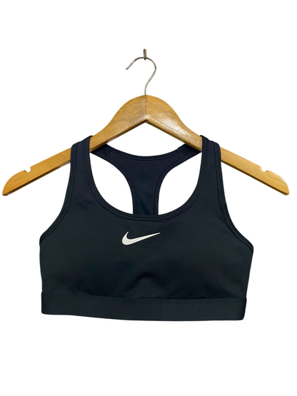 NIKE |XS| BUST 12| A41| BLACK DRI-FIT ATHLETIC UTILITY SPORTS BRA