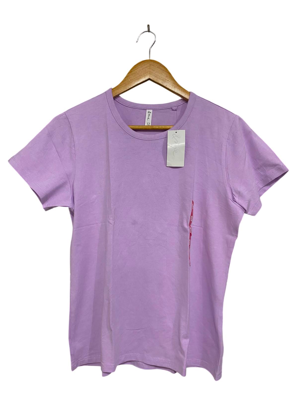 & ME |S| BUST 17| A41| LAVENDER MINIMALIST UTILITY T-SHIRT