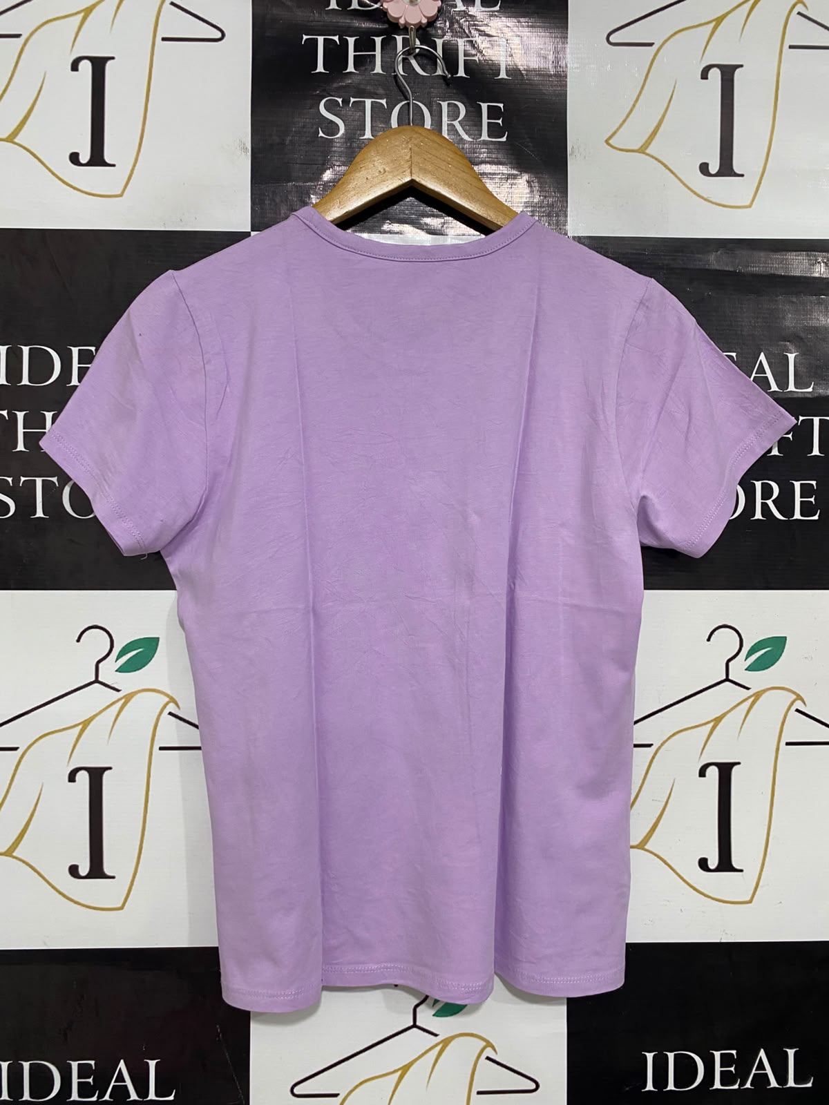 & ME |S| BUST 17| A41| LAVENDER MINIMALIST UTILITY T-SHIRT