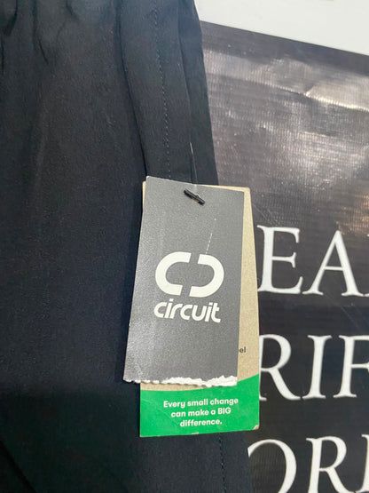 CIRCUIT |L| WAIST 30| A40| BLACK ATHLETIC DRAWSTRING UTILITY SHORTS