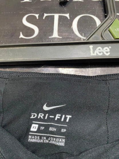 NIKE |XS| WAIST 24| A40| BLACK DRI-FIT PERFORMANCE FULL-LENGTH LEGGINGS