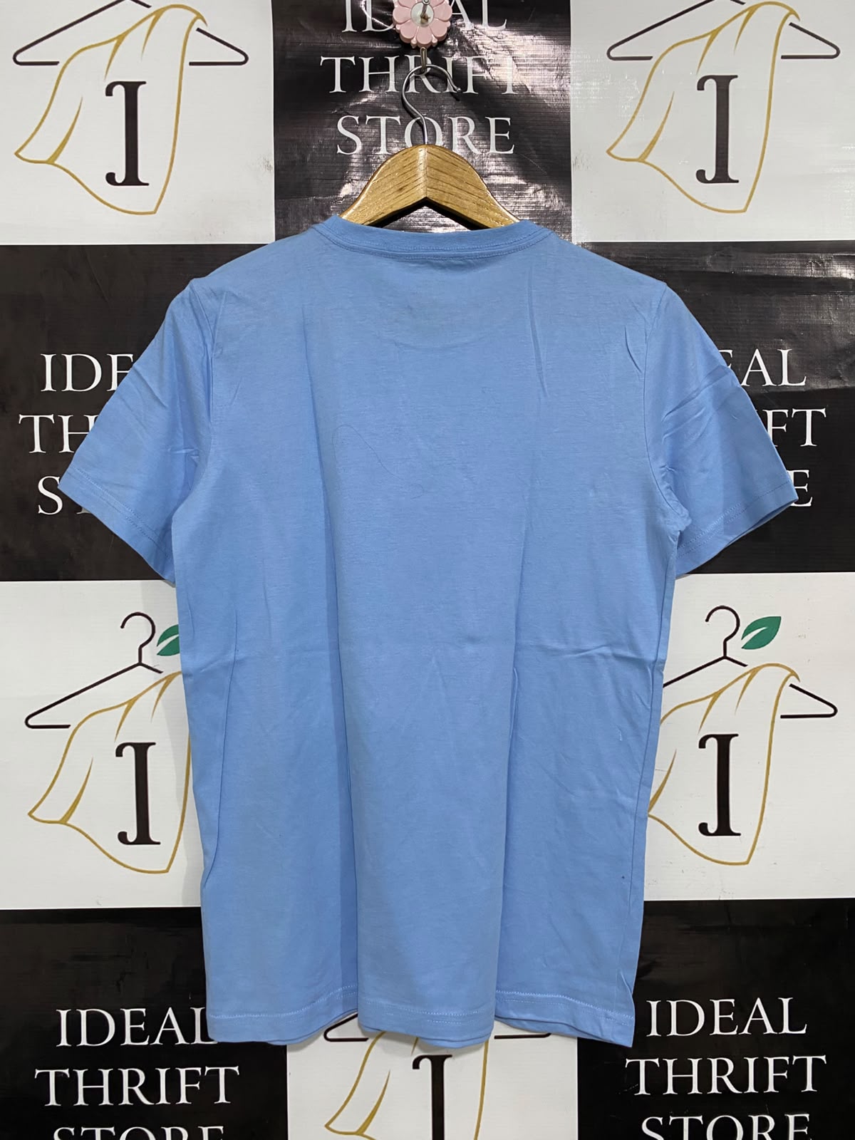 LEVIS |XL| BUST 17| A40| LIGHT BLUE MOUNTAIN LOGO UTILITY T-SHIRT