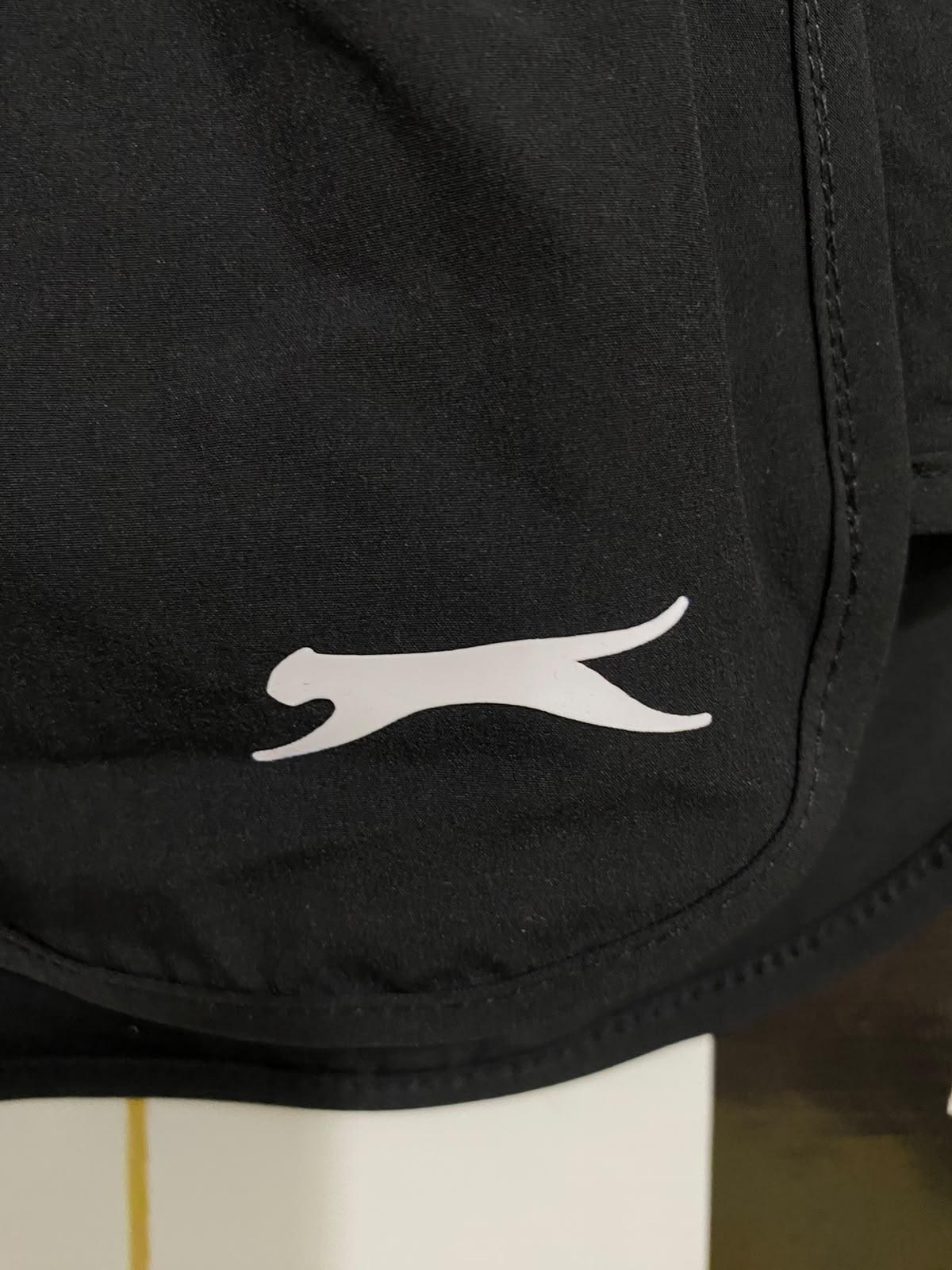 SLAZENGER |M| WAIST 28| A40| BLACK ATHLETIC UTILITY SHORTS