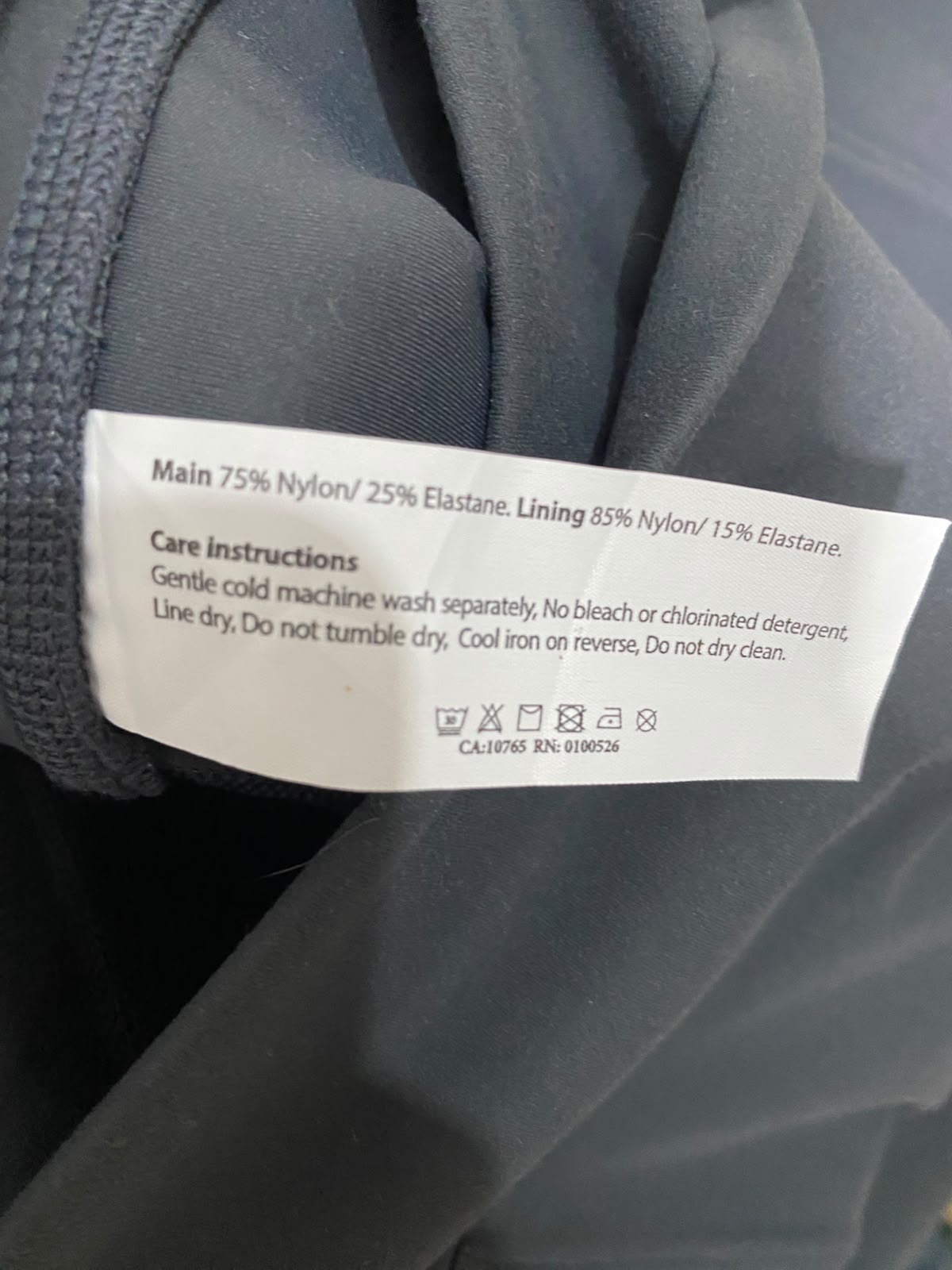 BLOCH |M| WAIST 26| A40| GREY CROSS-OVER WAIST FLARED PERFORMANCE UTILITY TROUSERS