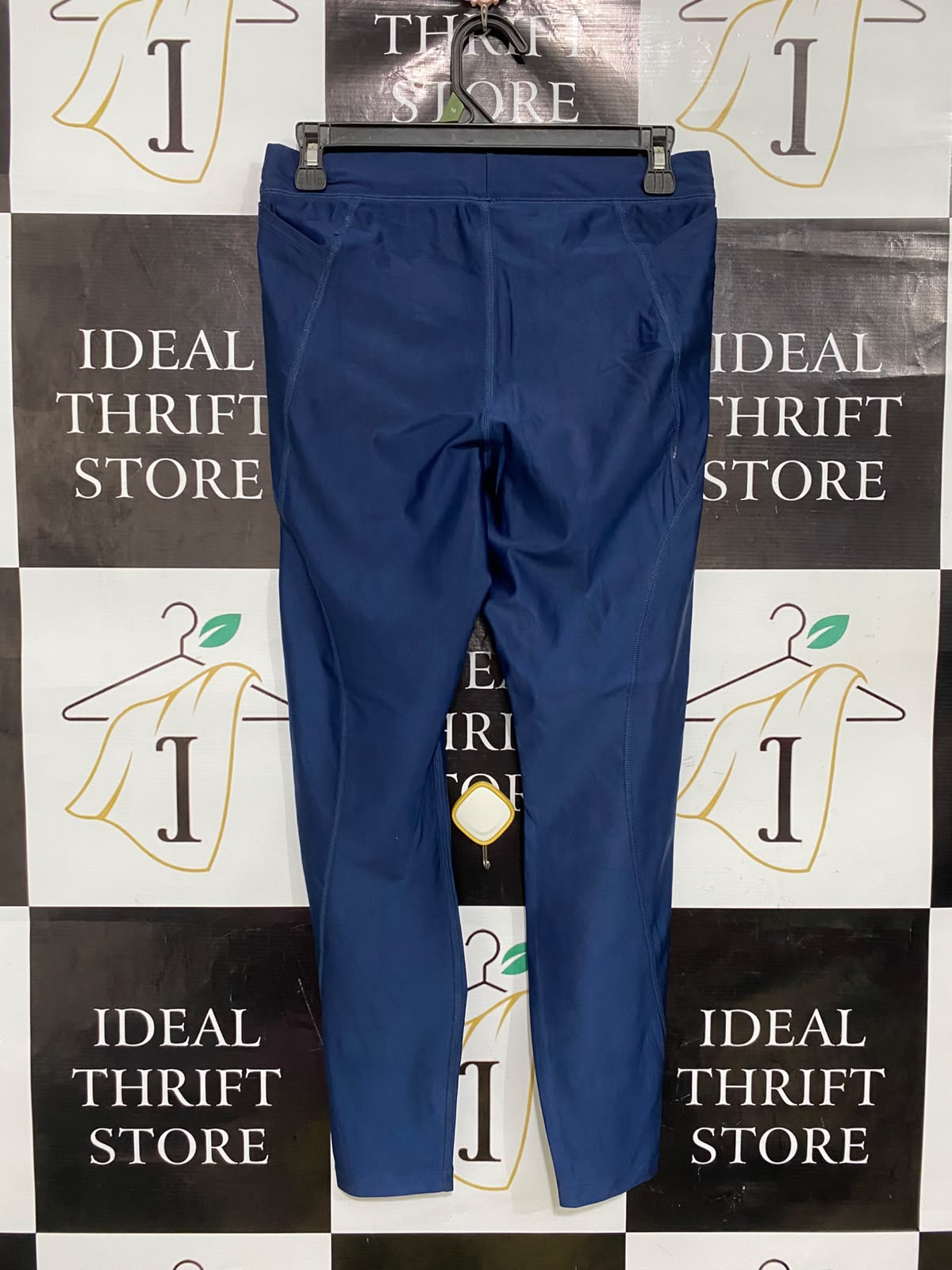 NIKE |M| WAIST 28| A40| NAVY BLUE DRI-FIT PERFORMANCE UTILITY LEGGINGS