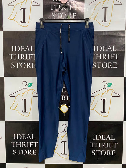 NIKE |M| WAIST 28| A40| NAVY BLUE DRI-FIT PERFORMANCE UTILITY LEGGINGS