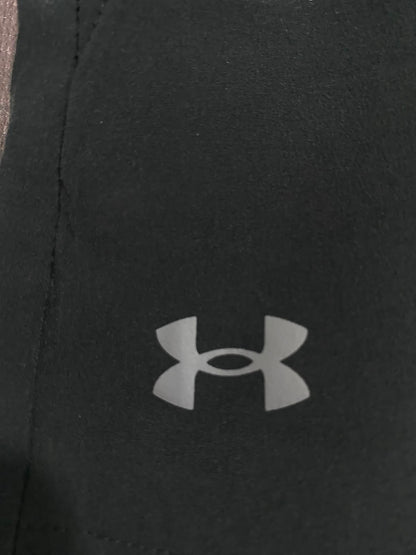 UNDER ARMOUR |S| WAIST 28| A40| BLACK PERFORMANCE UTILITY RUNNING SHORTS