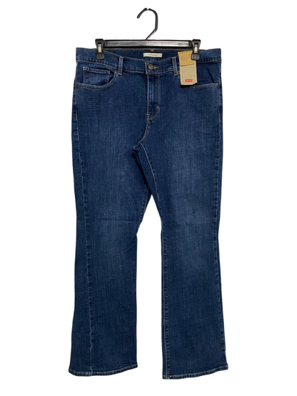 LEVIS |L| WAIST 32| A41| BLUE WASH CLASSIC BOOTCUT UTILITY DENIM JEANS