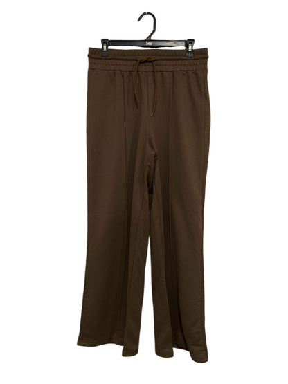 SHEIN |L| WAIST 30| A41| BROWN WIDE-LEG DRAWSTRING UTILITY SWEATPANTS