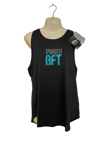 PUMA |S| BUST 17| A41| BLACK "BFT" GRAPHIC UTILITY ATHLETIC TANK TOP