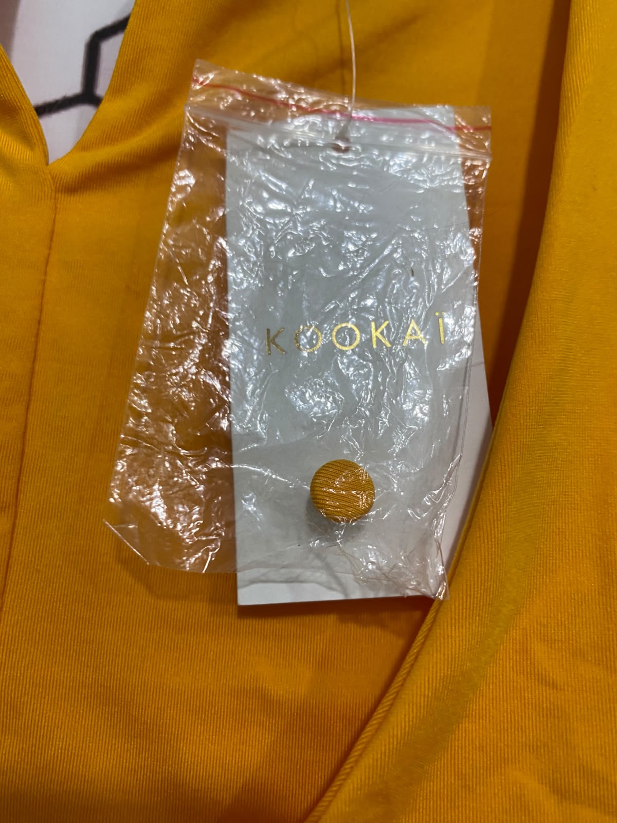 KOOKAI |XS| BUST 13| A41| VIBRANT ORANGE HALTER-NECK UTILITY CROP TOP
