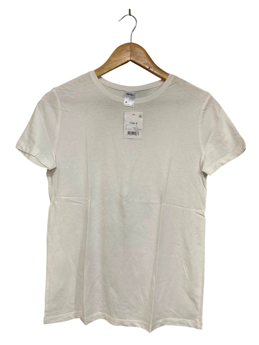 ANKO |S| BUST 16| A42| CRISP WHITE ESSENTIAL UTILITY T-SHIRT
