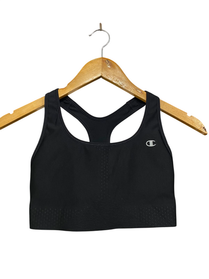 CHAMPION |XS| BUST 11| A43| BLACK SEAMLESS PERFORMANCE UTILITY SPORTS BRA