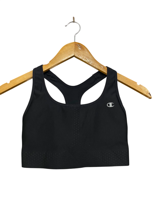 CHAMPION |XS| BUST 11| A43| BLACK SEAMLESS PERFORMANCE UTILITY SPORTS BRA