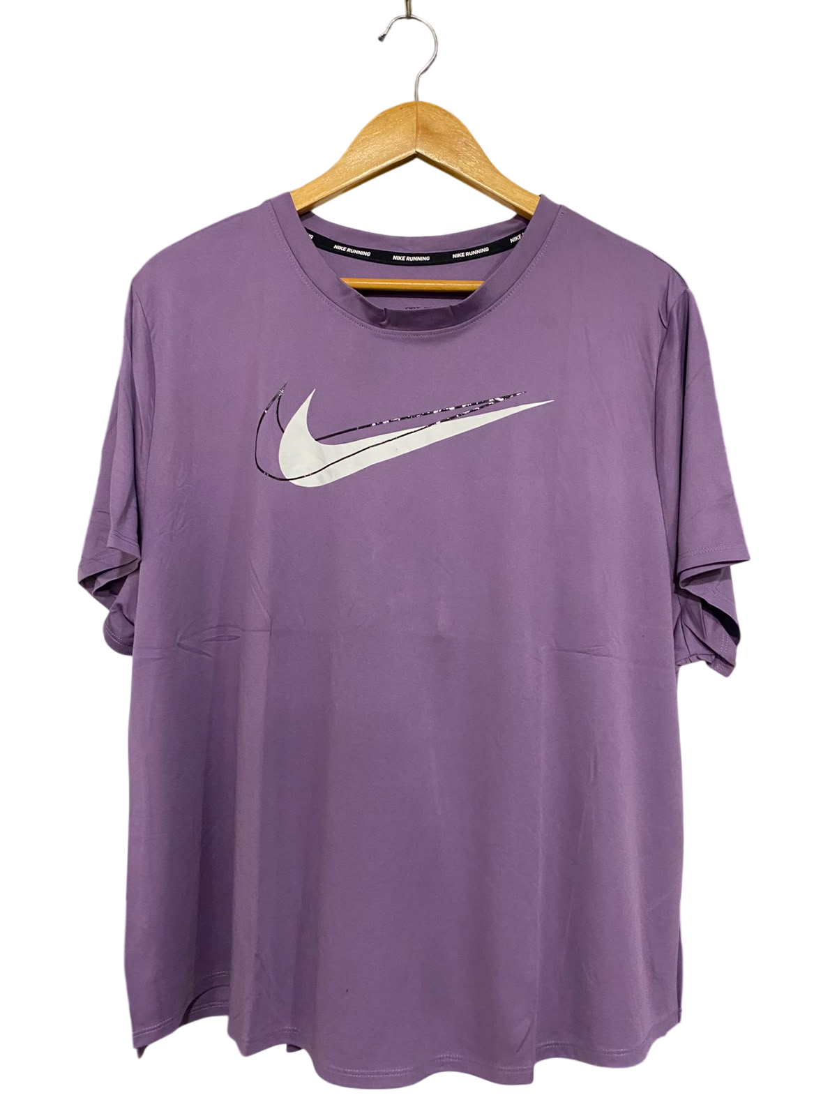 NIKE |XL| BUST 24| A43| LAVENDER OVERSIZED SWOOSH UTILITY TEE