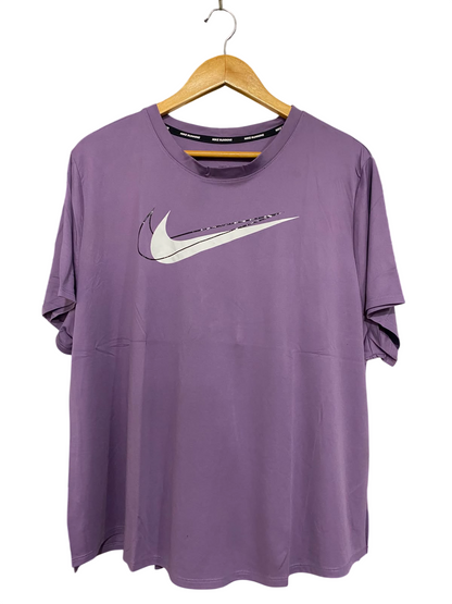 NIKE |XL| BUST 24| A43| LAVENDER OVERSIZED SWOOSH UTILITY TEE