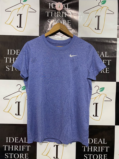 NIKE |L| BUST 20| A43| PURPLE HEATHERED PERFORMANCE UTILITY TEE