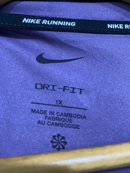 NIKE |XL| BUST 24| A43| LAVENDER OVERSIZED SWOOSH UTILITY TEE