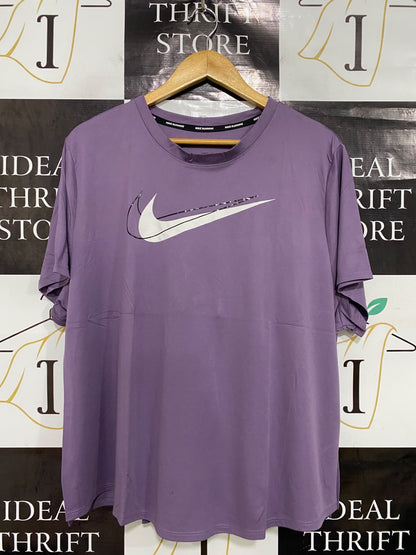 NIKE |XL| BUST 24| A43| LAVENDER OVERSIZED SWOOSH UTILITY TEE