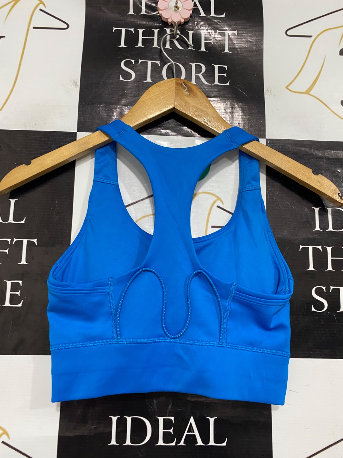 ADIDAS |XS| BUST 12| A43| BLUE PERFORMANCE UTILITY SPORTS BRA