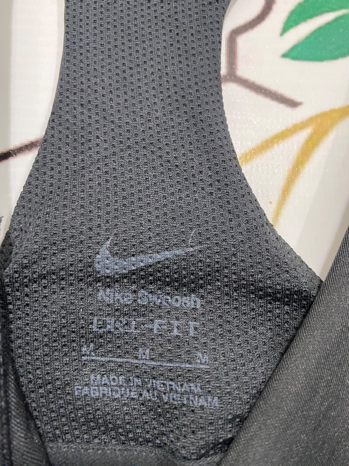 NIKE |M| BUST 12| A43| BLACK RACERBACK PERFORMANCE UTILITY TANK