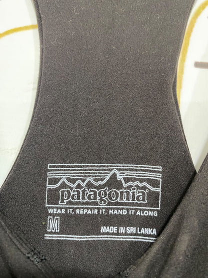PATAGONIA |M| BUST 13| A43| BLACK HEIQ PURE PERFORMANCE UTILITY SPORTS BRA