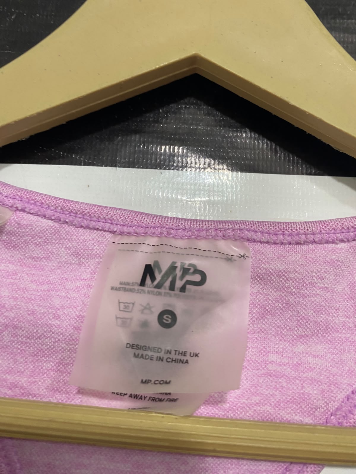 MP |S| BUST 12| A42| PINK SEAMLESS PERFORMANCE UTILITY SPORTS BRA