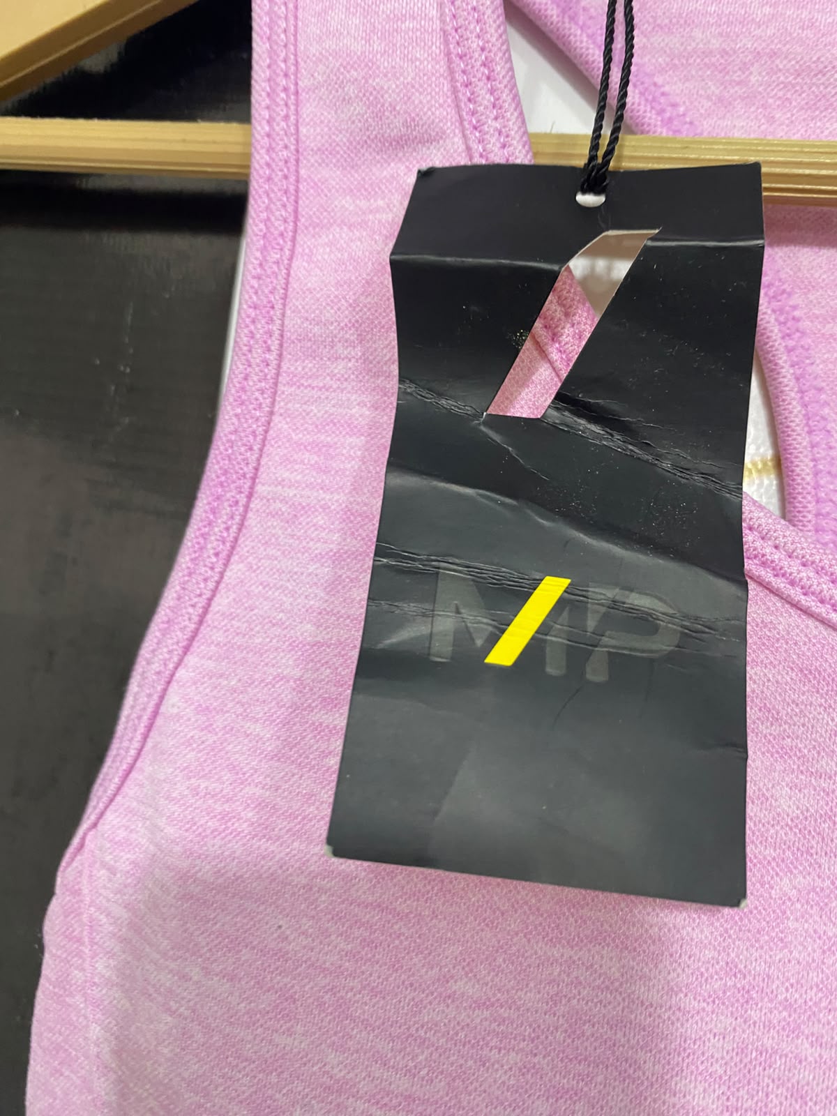 MP |S| BUST 12| A42| PINK SEAMLESS PERFORMANCE UTILITY SPORTS BRA