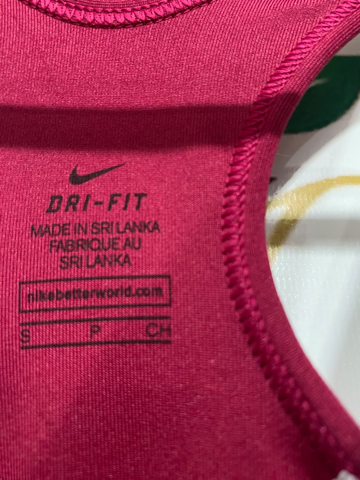 NIKE |S| BUST 12| A42| MAGENTA & NEON PINK SWOOSH PERFORMANCE UTILITY SPORTS BRA