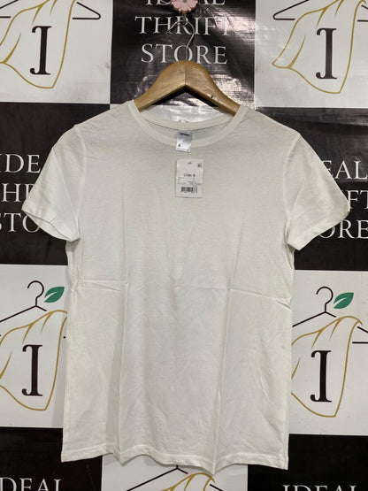 ANKO |S| BUST 16| A42| CRISP WHITE ESSENTIAL UTILITY T-SHIRT