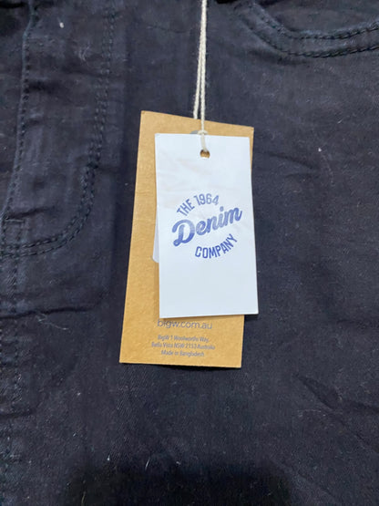 DENIM |L| WAIST 30| A42| BLACK DENIM MIDI UTILITY SKIRT