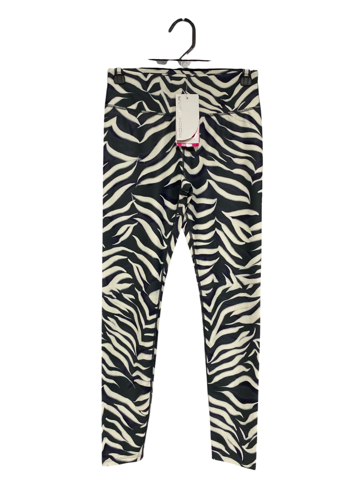 ROCK WEAR |S| WAIST 26| A43| ZEBRA-PRINT HIGH-RISE TECHNICAL UTILITY LEGGINGS