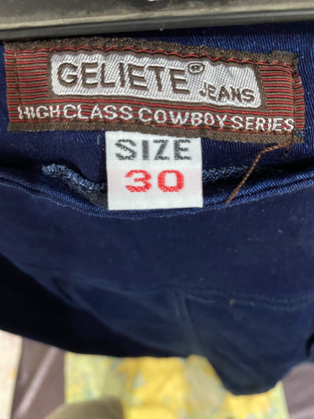 GELIETE |L| WAIST 30| A43| BLUE HIGH-WAISTED MAXI UTILITY SKIRT