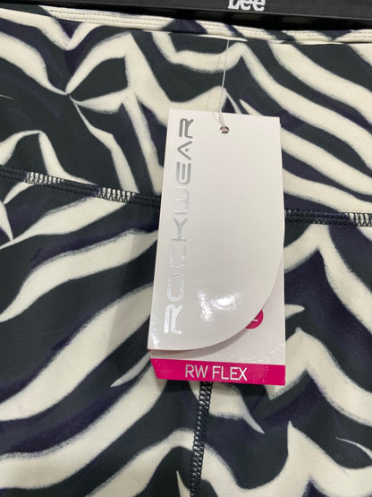 ROCK WEAR |S| WAIST 26| A43| ZEBRA-PRINT HIGH-RISE TECHNICAL UTILITY LEGGINGS
