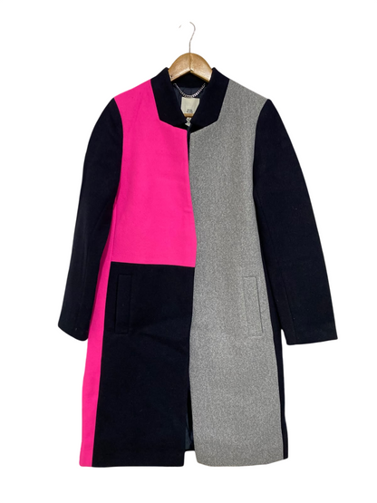 RIVER ISLAND |S| BUST 19| A45| COLORBLOCK TECHNICAL UTILITY STATEMENT COAT